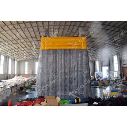 Volcano Lava Inflatable Slide Large Blow Up Inflatable Wave Dual Lane Slip And Slide Jumping For Parties - Inflatable-Zone