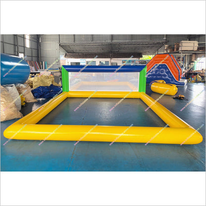 Inflatable Water Volleyball Court Fun Safety Volleyball Pool Inflatable Floating Sea Water Sports Toys