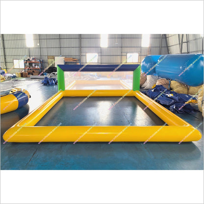 Inflatable Water Volleyball Court Fun Safety Volleyball Pool Inflatable Floating Sea Water Sports Toys