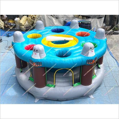 Childrens Play Equipment Whack A Mole Human Inflatable Interactive Mole Game Backyard Ideas For Party - Inflatable-Zone