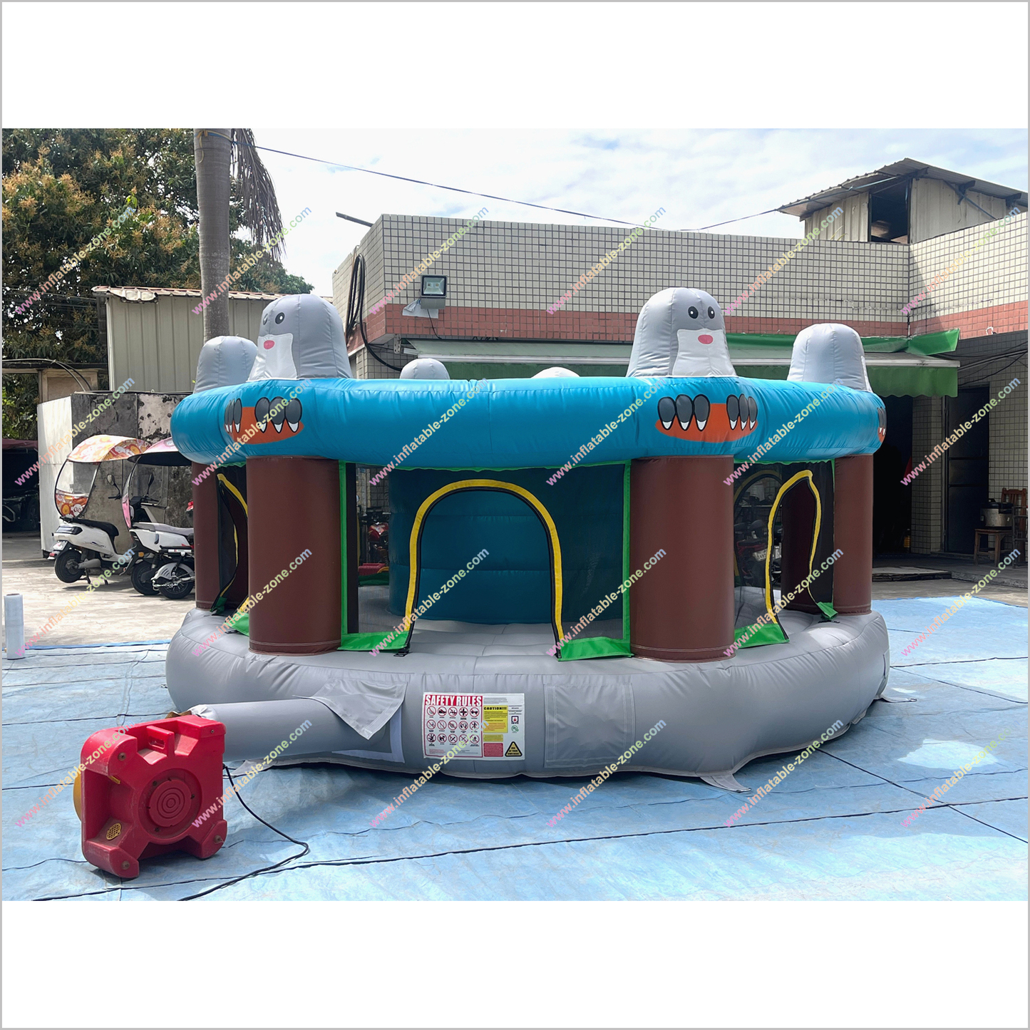 Childrens Play Equipment Whack A Mole Human Inflatable Interactive Mole Game Backyard Ideas For Party - Inflatable-Zone