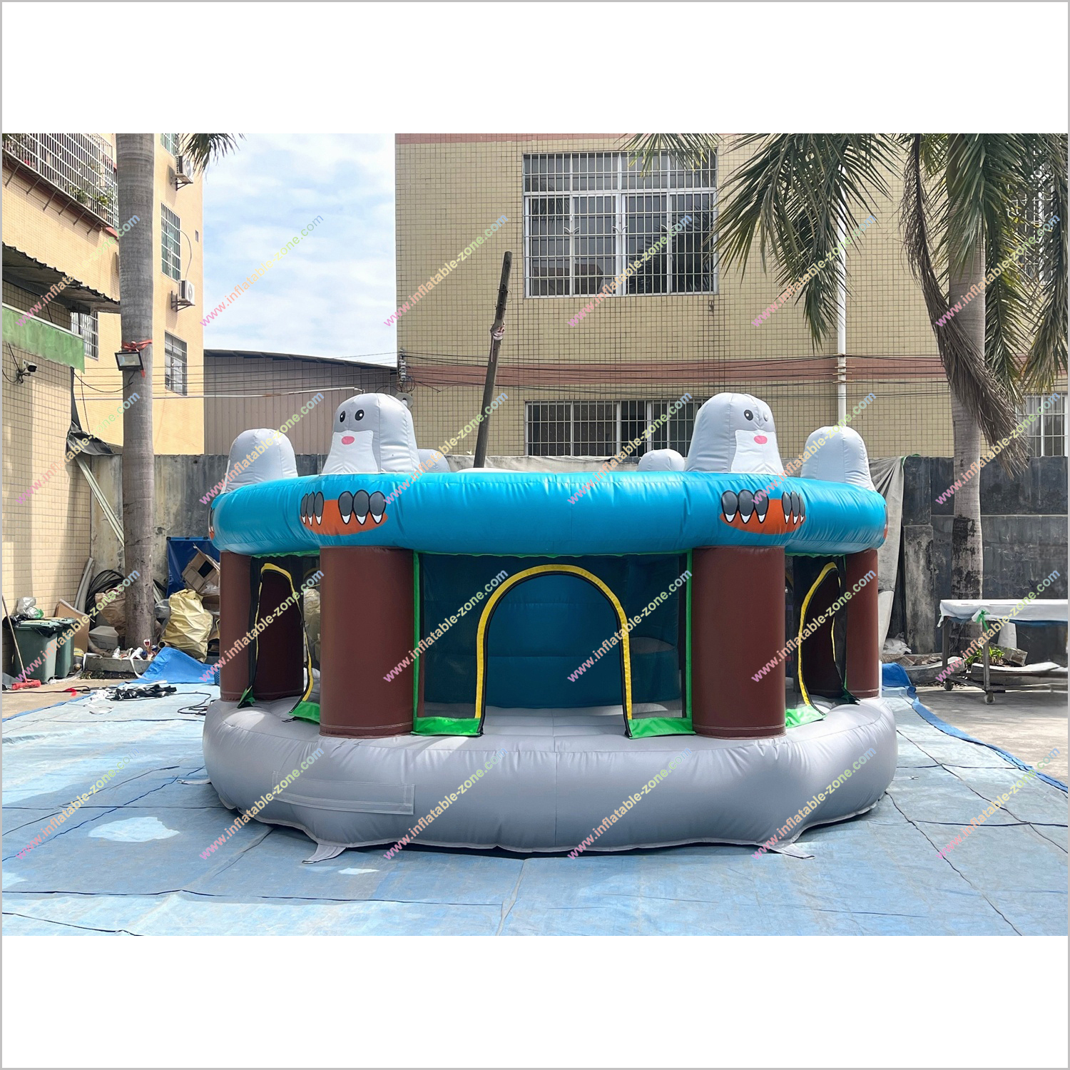 Childrens Play Equipment Whack A Mole Human Inflatable Interactive Mole Game Backyard Ideas For Party - Inflatable-Zone