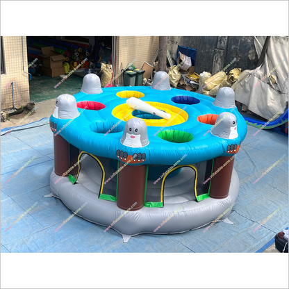 Childrens Play Equipment Whack A Mole Human Inflatable Interactive Mole Game Backyard Ideas For Party - Inflatable-Zone