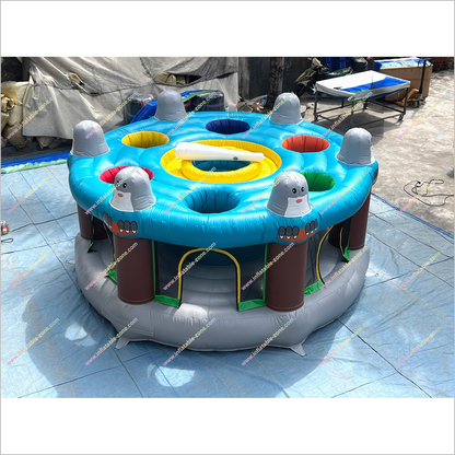 Childrens Play Equipment Whack A Mole Human Inflatable Interactive Mole Game Backyard Ideas For Party - Inflatable-Zone