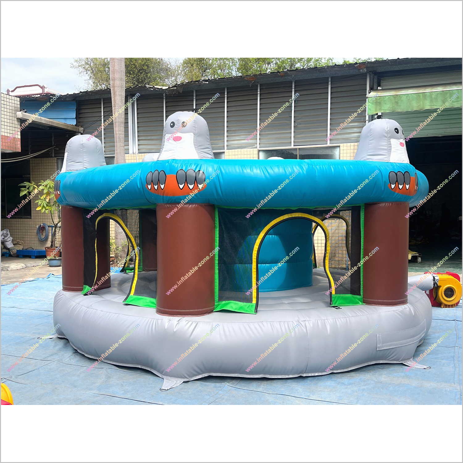 Childrens Play Equipment Whack A Mole Human Inflatable Interactive Mole Game Backyard Ideas For Party - Inflatable-Zone