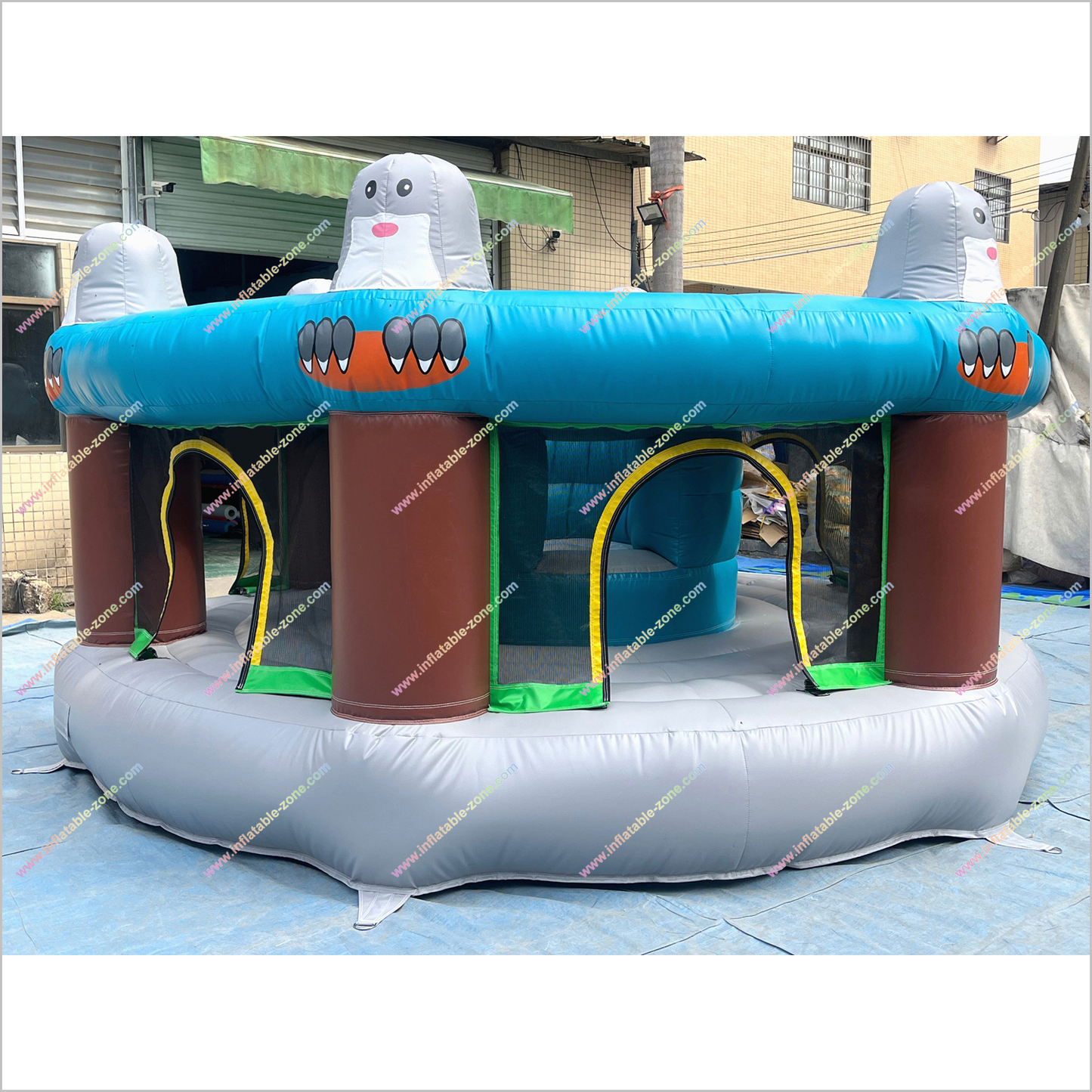 Childrens Play Equipment Whack A Mole Human Inflatable Interactive Mole Game Backyard Ideas For Party - Inflatable-Zone
