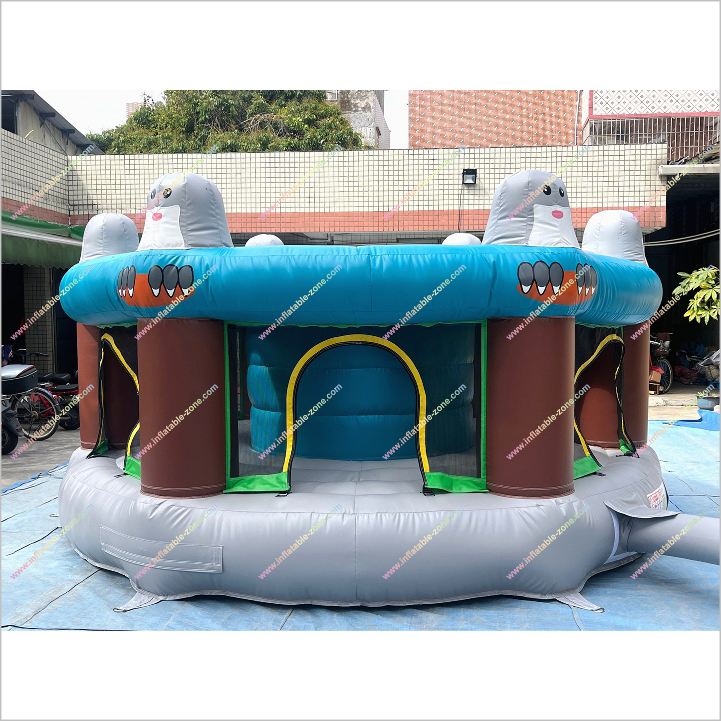 Childrens Play Equipment Whack A Mole Human Inflatable Interactive Mole Game Backyard Ideas For Party - Inflatable-Zone