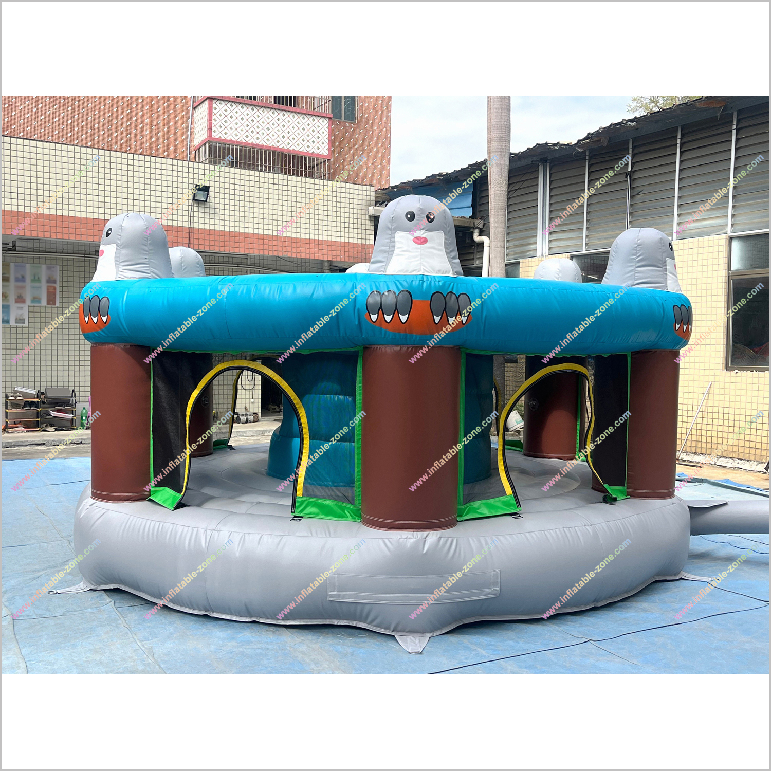Childrens Play Equipment Whack A Mole Human Inflatable Interactive Mole Game Backyard Ideas For Party - Inflatable-Zone