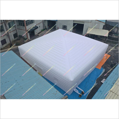 White Cube Inflatable Tent Event Portable Mobile Inflatable Commercial Tent Wedding Party House Rentals - Inflatable-Zone