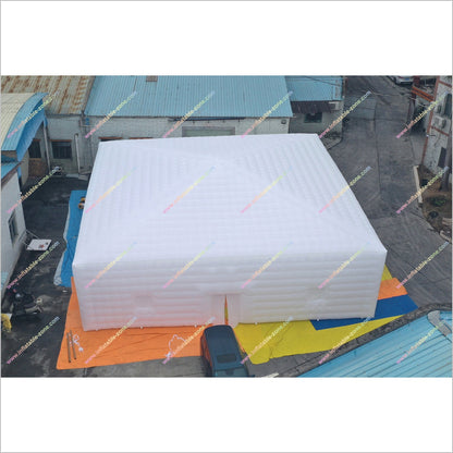White Cube Inflatable Tent Event Portable Mobile Inflatable Commercial Tent Wedding Party House Rentals - Inflatable-Zone
