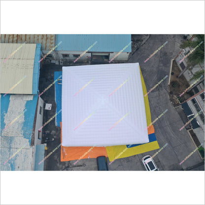 White Cube Inflatable Tent Event Portable Mobile Inflatable Commercial Tent Wedding Party House Rentals - Inflatable-Zone