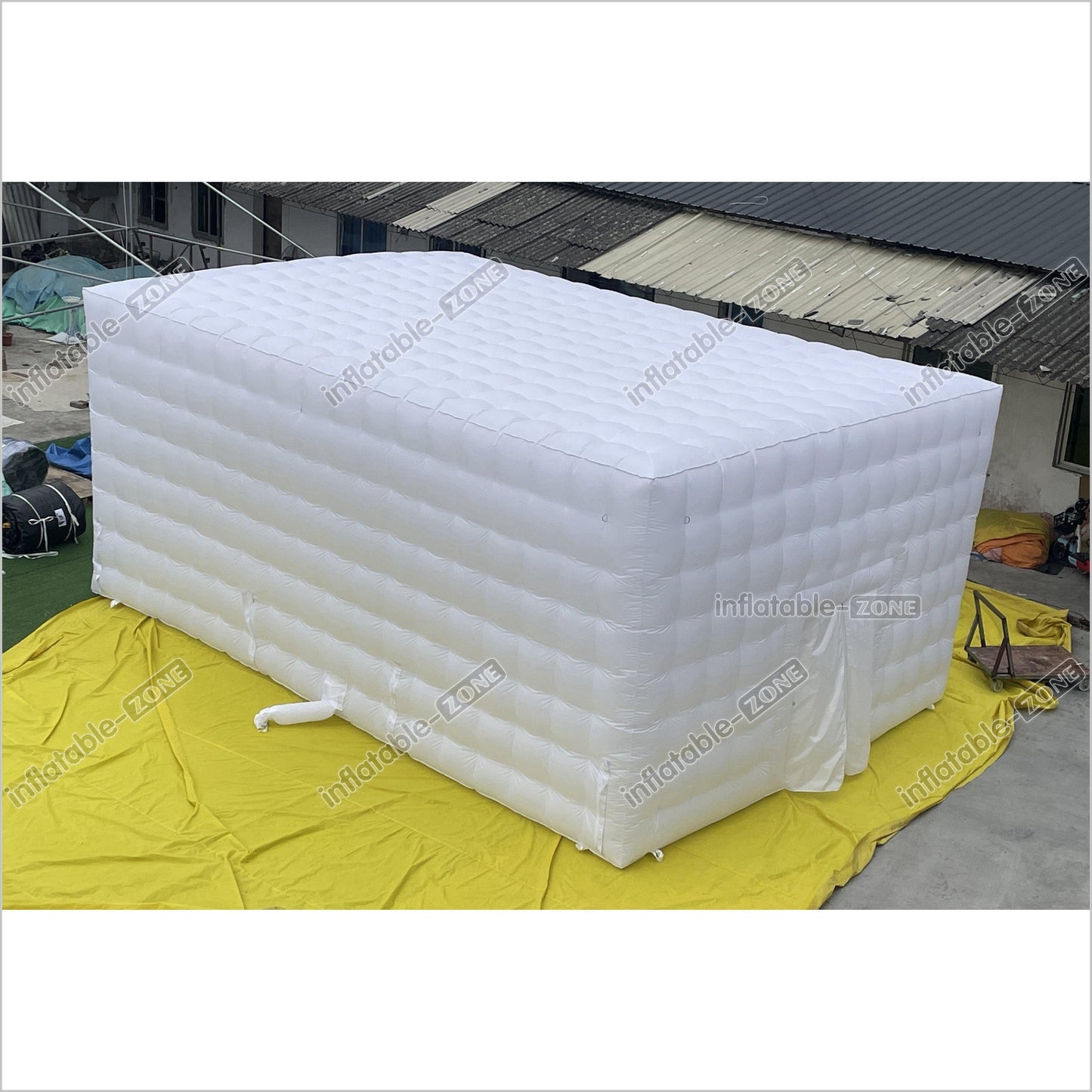 White Inflatable Party Tent Blow Up Club Go Outdoors Wedding Tent Inflatable Club With Door - Inflatable-Zone