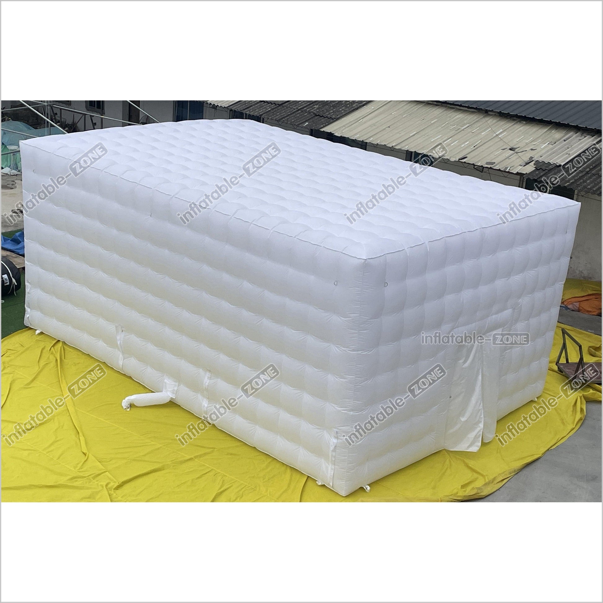 White Inflatable Party Tent Blow Up Club Go Outdoors Wedding Tent Inflatable Club With Door - Inflatable-Zone