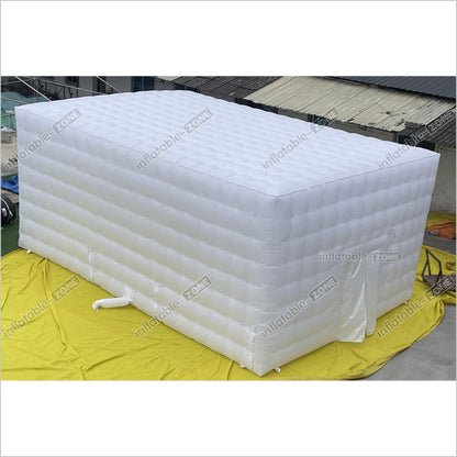 White Inflatable Party Tent Blow Up Club Go Outdoors Wedding Tent Inflatable Club With Door - Inflatable-Zone