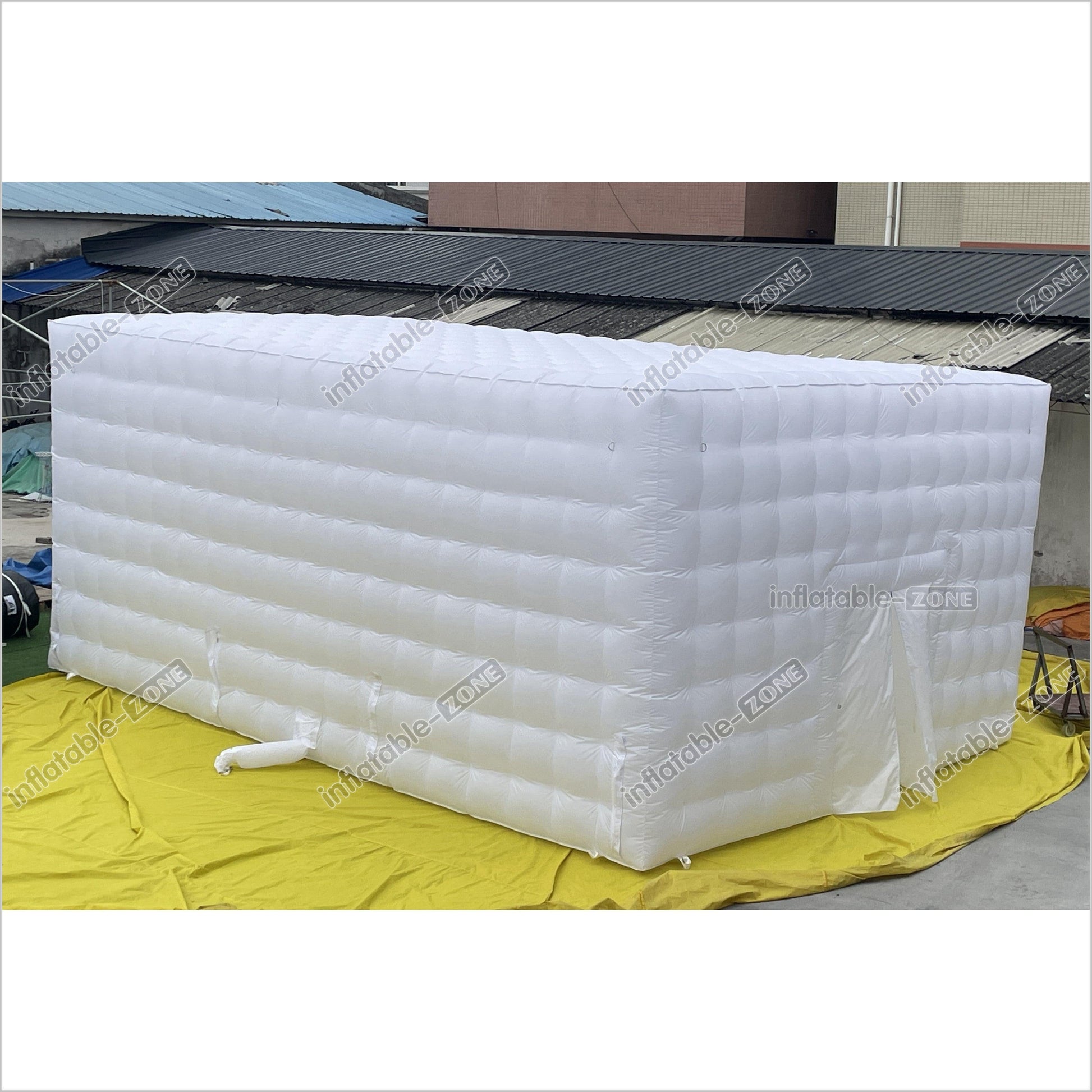 White Inflatable Party Tent Blow Up Club Go Outdoors Wedding Tent Inflatable Club With Door - Inflatable-Zone