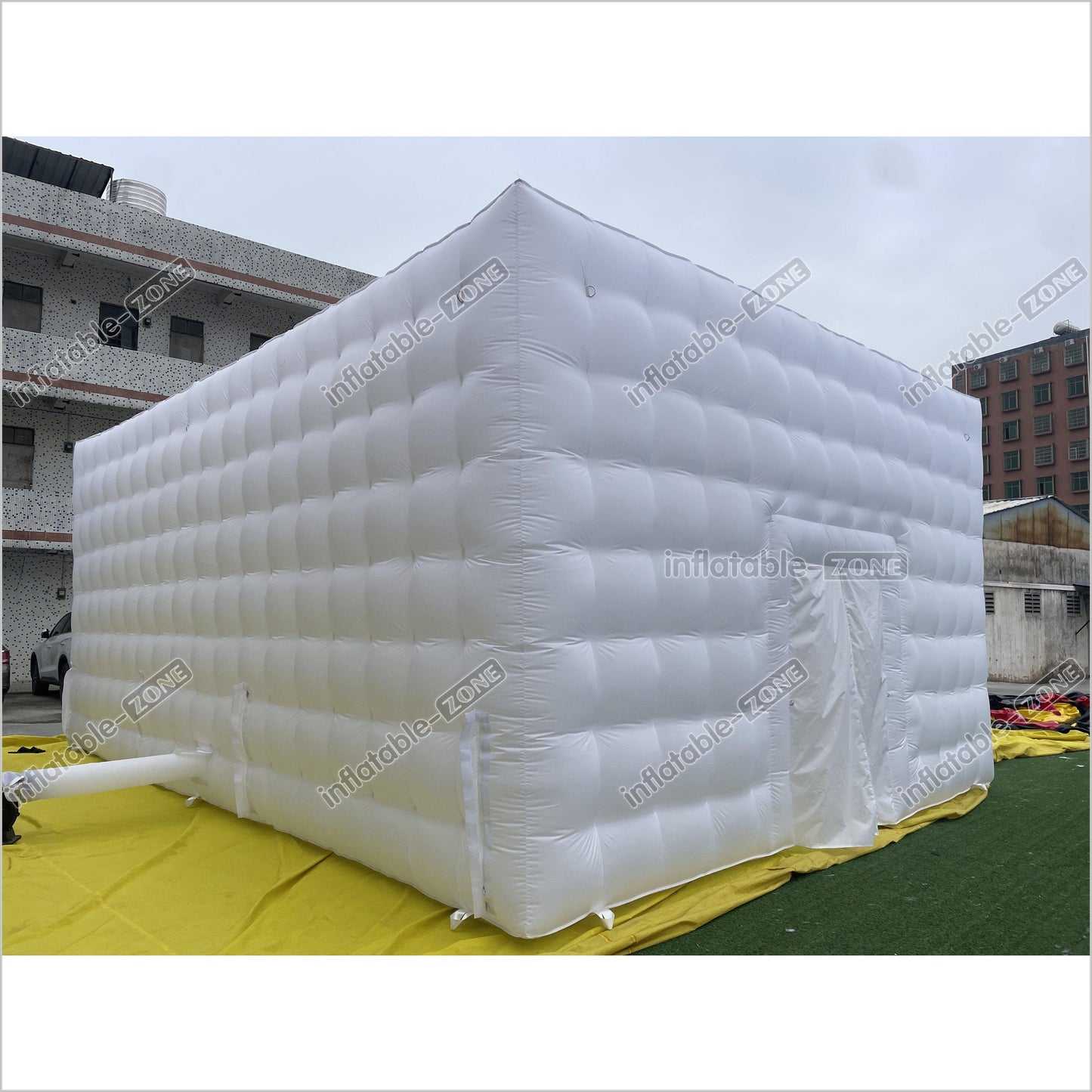 White Inflatable Party Tent Blow Up Club Go Outdoors Wedding Tent Inflatable Club With Door - Inflatable-Zone