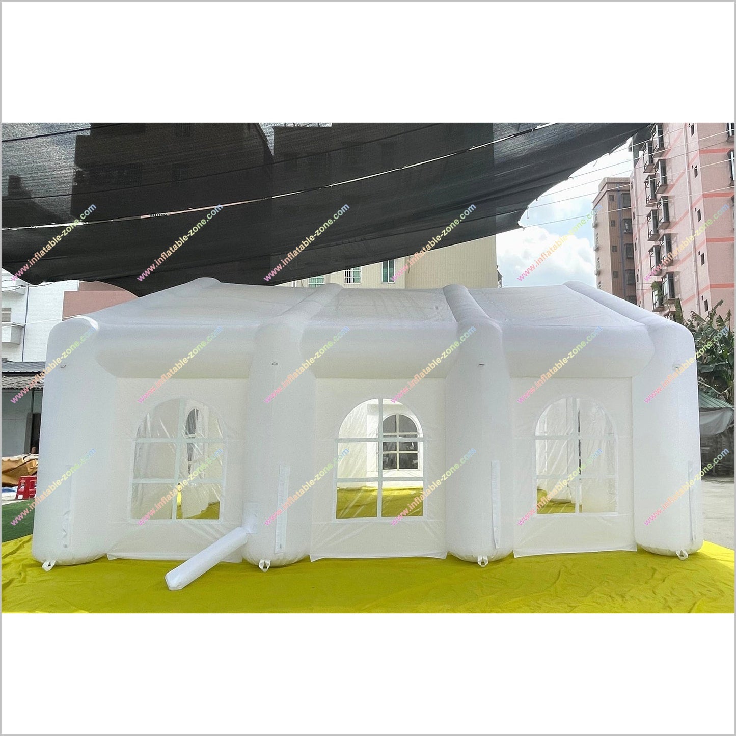 White Nightclub Inflatable Play Tent Outdoor Wedding Spots Near Me Inflatable Club House Tent For Rent Party