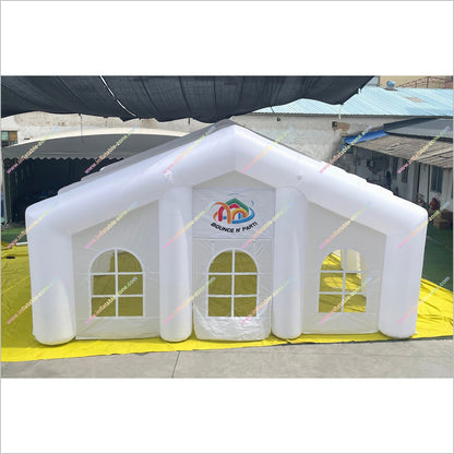 White Nightclub Inflatable Play Tent Outdoor Wedding Spots Near Me Inflatable Club House Tent For Rent Party