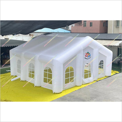 White Nightclub Inflatable Play Tent Outdoor Wedding Spots Near Me Inflatable Club House Tent For Rent Party