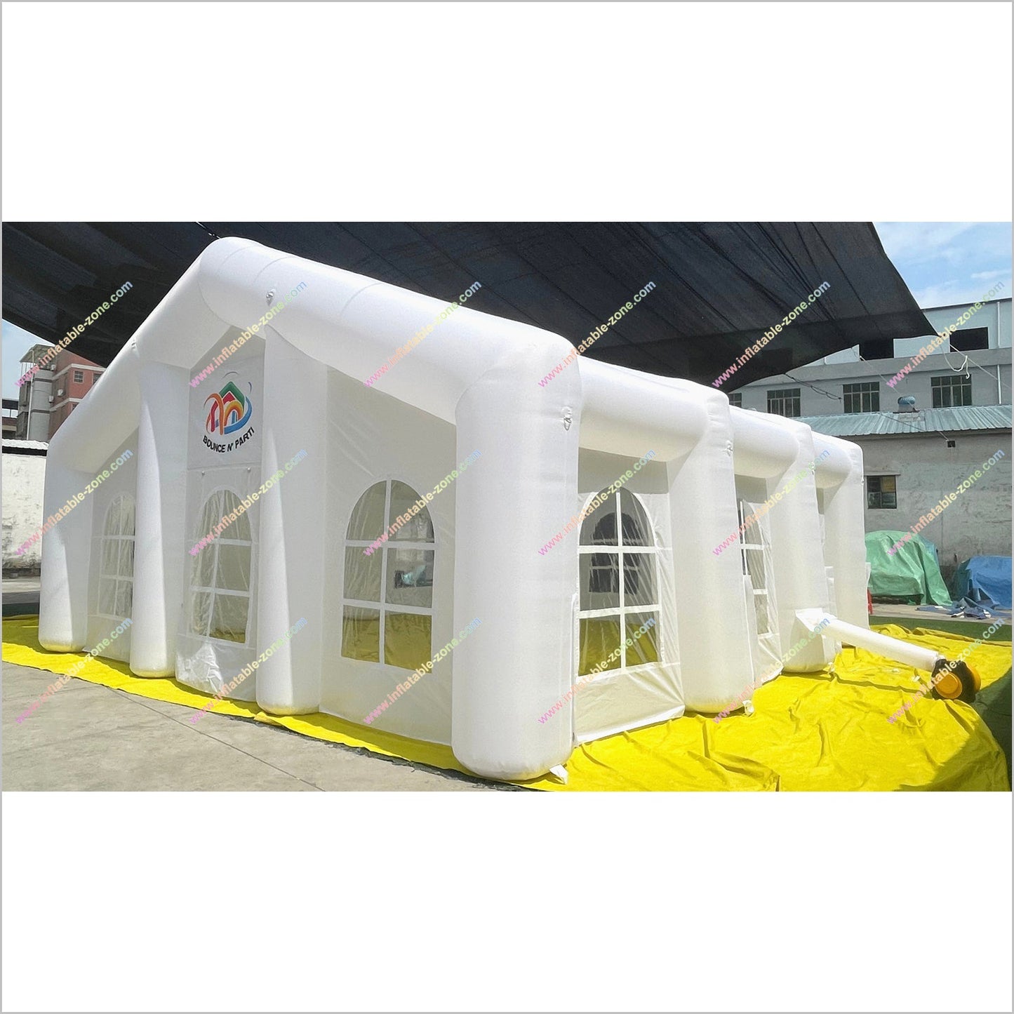 White Nightclub Inflatable Play Tent Outdoor Wedding Spots Near Me Inflatable Club House Tent For Rent Party