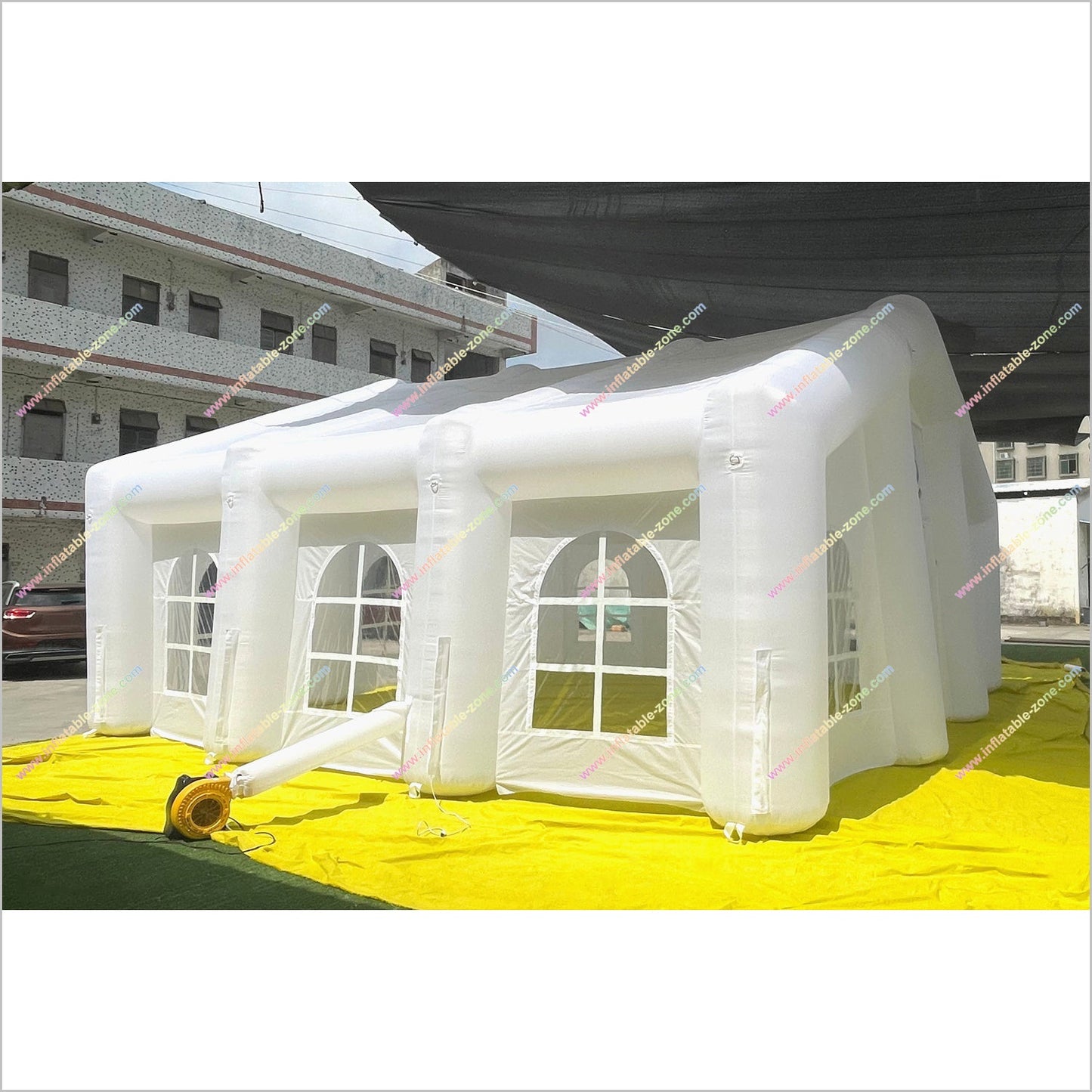 White Nightclub Inflatable Play Tent Outdoor Wedding Spots Near Me Inflatable Club House Tent For Rent Party
