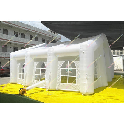White Nightclub Inflatable Play Tent Outdoor Wedding Spots Near Me Inflatable Club House Tent For Rent Party