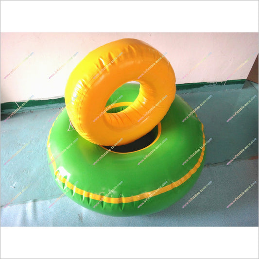 Yellow Green Inflatable Throwing Circle Toss Ring Outdoor Sports Equipment Inflatable Ring Putting Toys - Inflatable-Zone