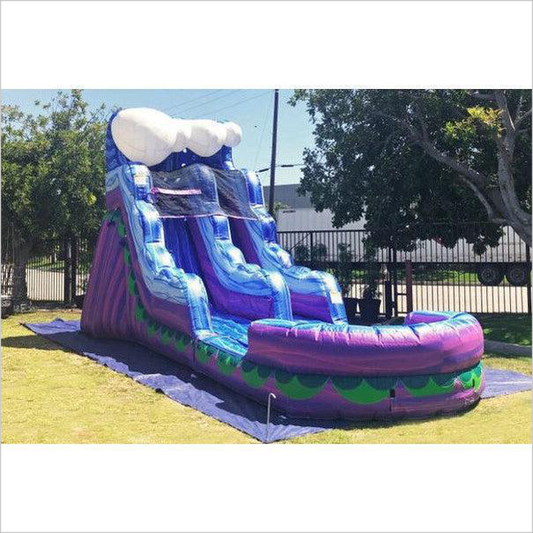 Commercial Water Slides Outdoor Inflatable Slide Blow Up Splash Swimming Pool Jumping Castle - Inflatable-Zone