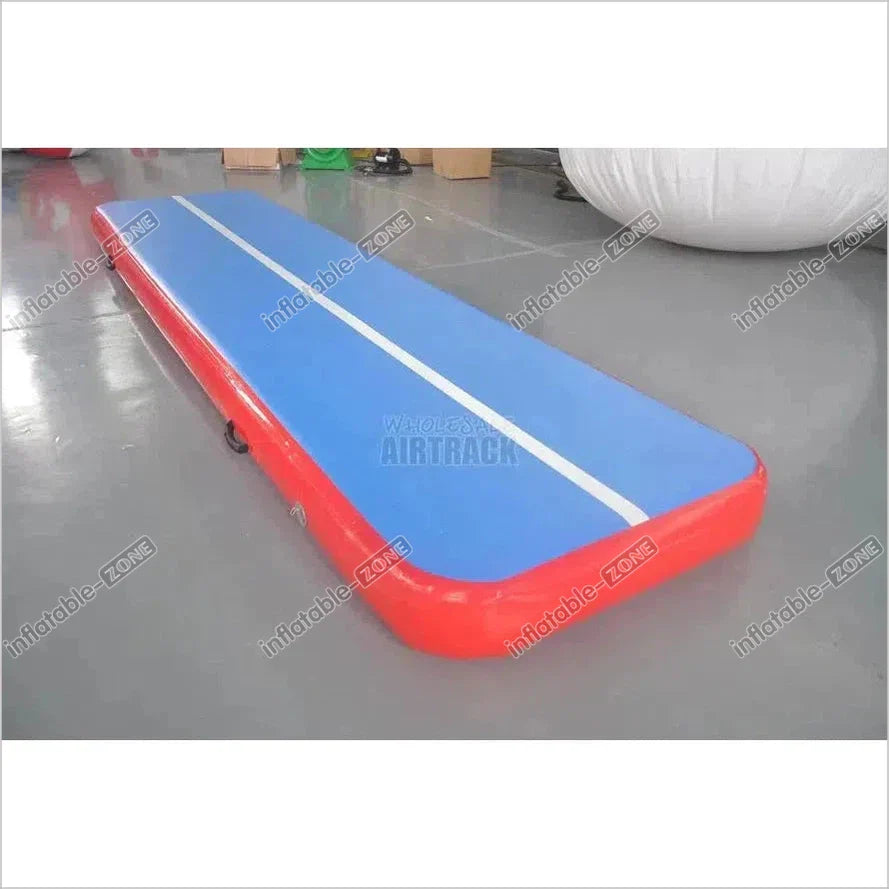 Top Sell Mini Air Gymnastics Track Red/Blue - Inflatable-Zone