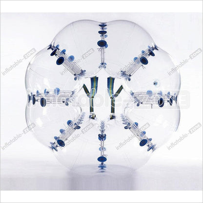 1.5M Bubble Soccer Charlotte,Bubble Football Belfast Bubble Ball Md-Blue Dot - Inflatable-Zone
