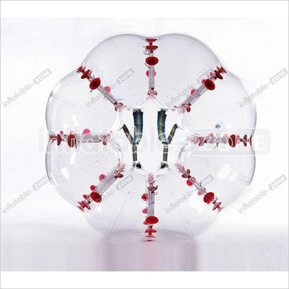 1.5M Bubble Soccer Vaughan,Bubble Soccor Bubble Bump Soccer-Red Dot - Inflatable-Zone