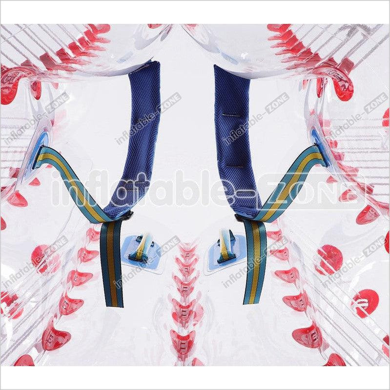 1.5M Bubble Soccer Vaughan,Bubble Soccor Bubble Bump Soccer-Red Dot - Inflatable-Zone