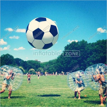 10 Pcs 1.5M Dia Bubble Soccer,1 Big Bubble Ball, 1 Air Pump - Inflatable-Zone
