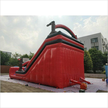 Silk Printing Large Pirate Inflatable Slip Slide For Backyard Activities - Inflatable-Zone