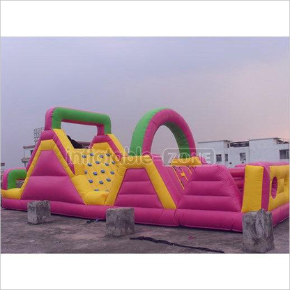 Inflatable Castle Obstacle,Inflatable Obstacle Jumper,Inflatable Racing Obstacle - Inflatable-Zone