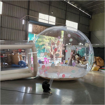 Party Inflatable Bubble House Camping Tent With Tunnel Bubble Tent House - Inflatable-Zone