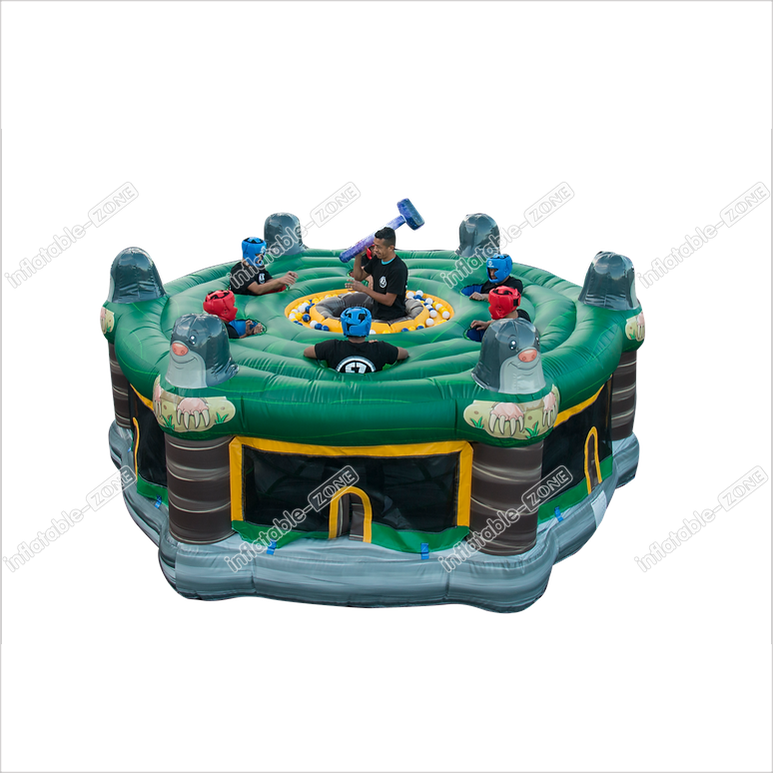 Full Printing Giant Inflatable Whack A Mole Game Life Size Wack A Mole Inflatable Human Whack A Mole - Inflatable-Zone