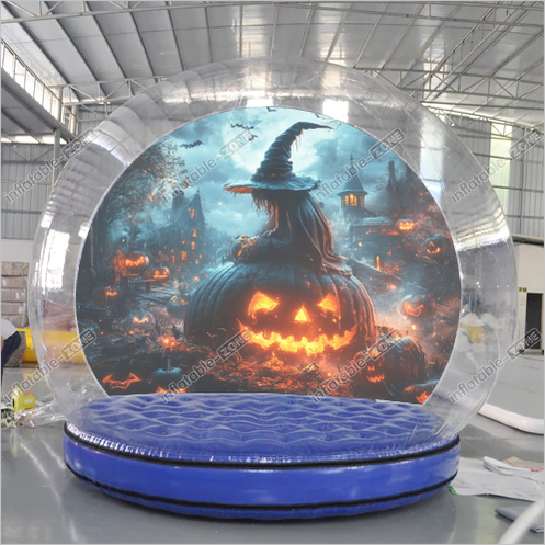 Halloween Blow Up Snow Globe Indoor Inflatable Snow Globe Human Snow Globe For Sale - Inflatable-Zone