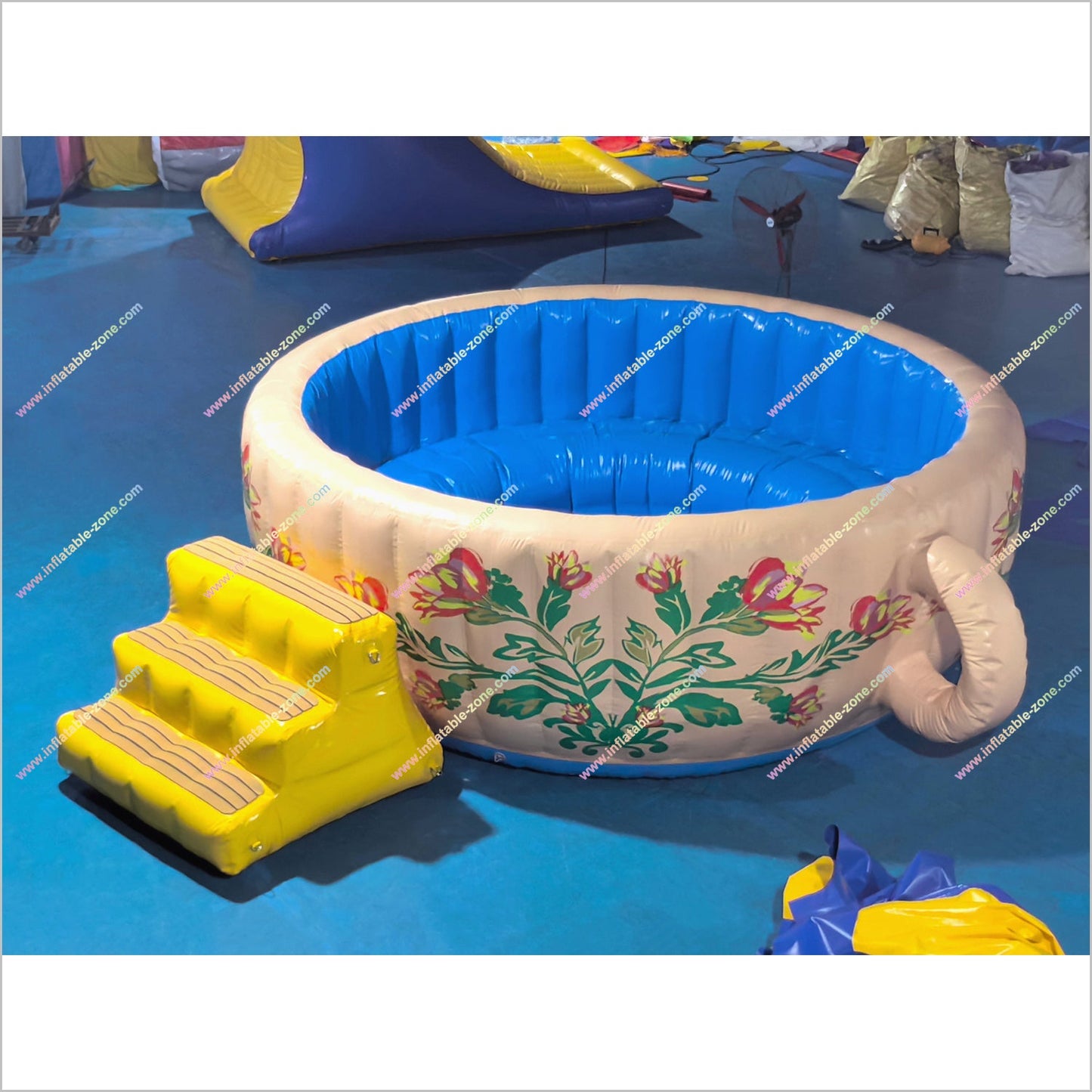 Whimsical Inflatable Teacup Pool Water Activities Near Me Tea Cup Pool Inflatable Best Indoor Play Area