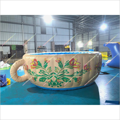 Whimsical Inflatable Teacup Pool Water Activities Near Me Tea Cup Pool Inflatable Best Indoor Play Area