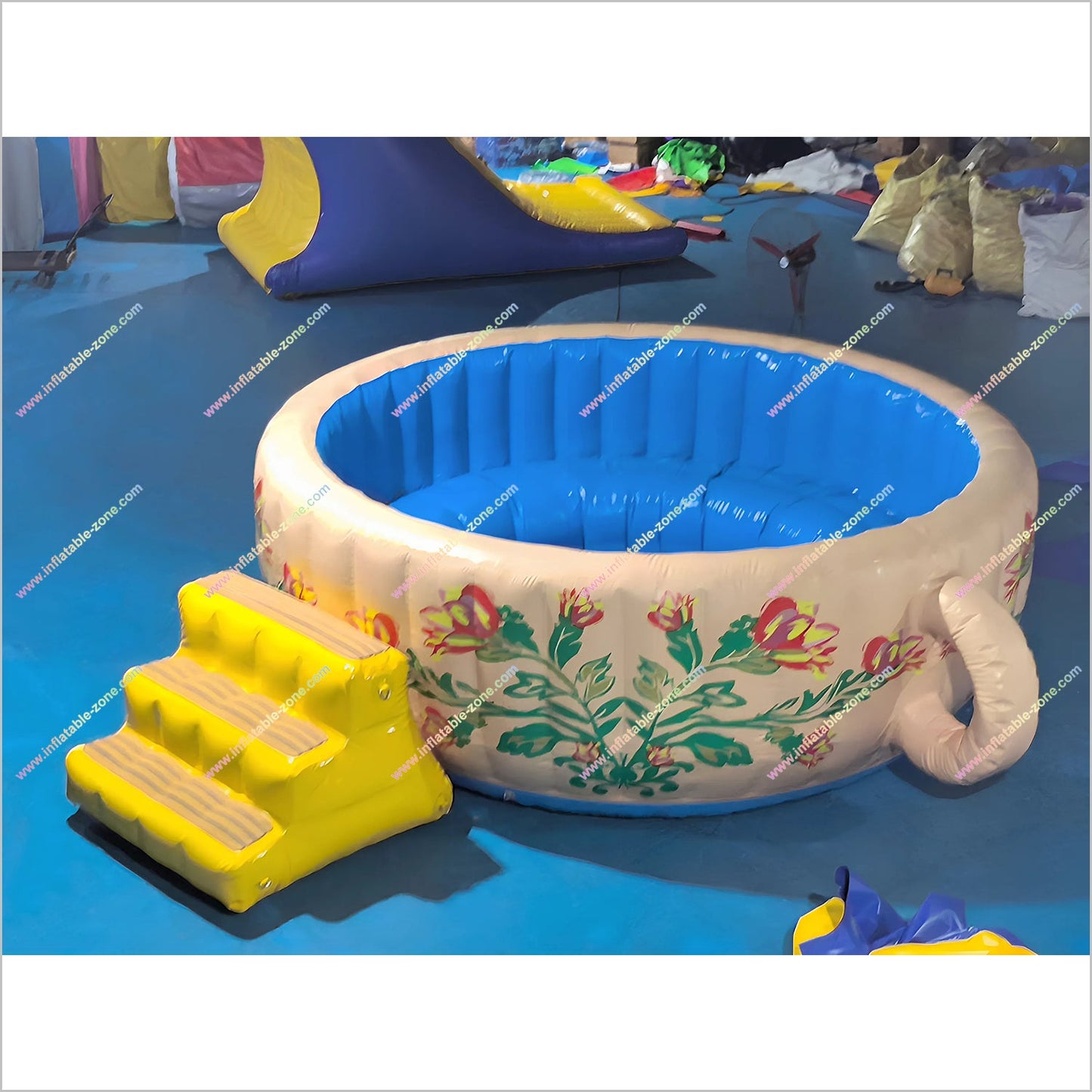 Whimsical Inflatable Teacup Pool Water Activities Near Me Tea Cup Pool Inflatable Best Indoor Play Area