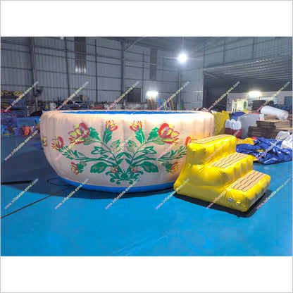 Whimsical Inflatable Teacup Pool Water Activities Near Me Tea Cup Pool Inflatable Best Indoor Play Area