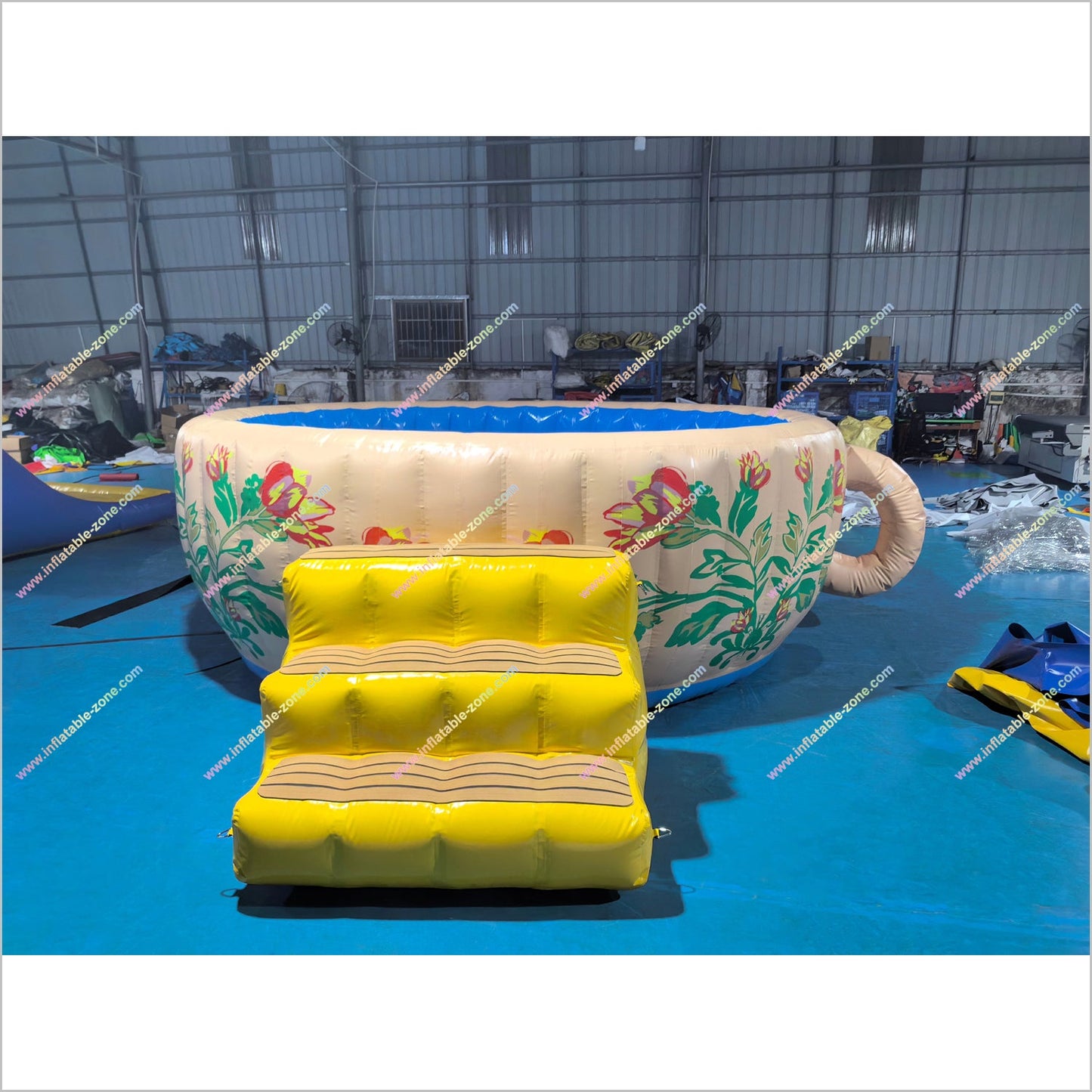 Whimsical Inflatable Teacup Pool Water Activities Near Me Tea Cup Pool Inflatable Best Indoor Play Area