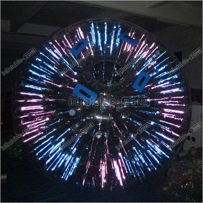 Funny Colorful Night Light Zorb Balls, Party Night Zorbing For Event - Inflatable-Zone