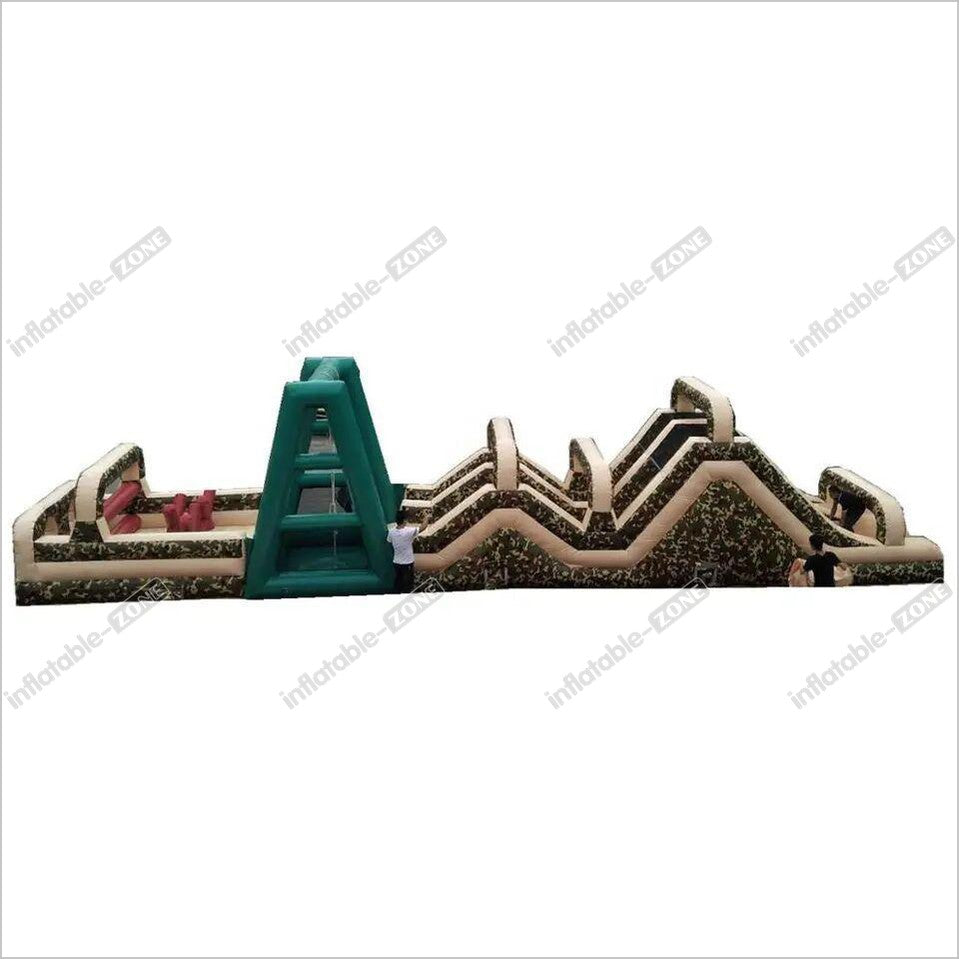 Inflatable Water Course Laser Obstacle Jungle In The Air Backyard For Adults Bounce Adventure Extreme Races - Inflatable-Zone