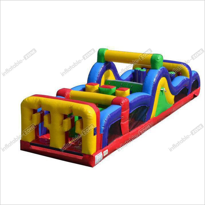Assault Course Homemade Obstacle Inflatable Backyard Commercial Party Fun Courses Bounce House Beach - Inflatable-Zone