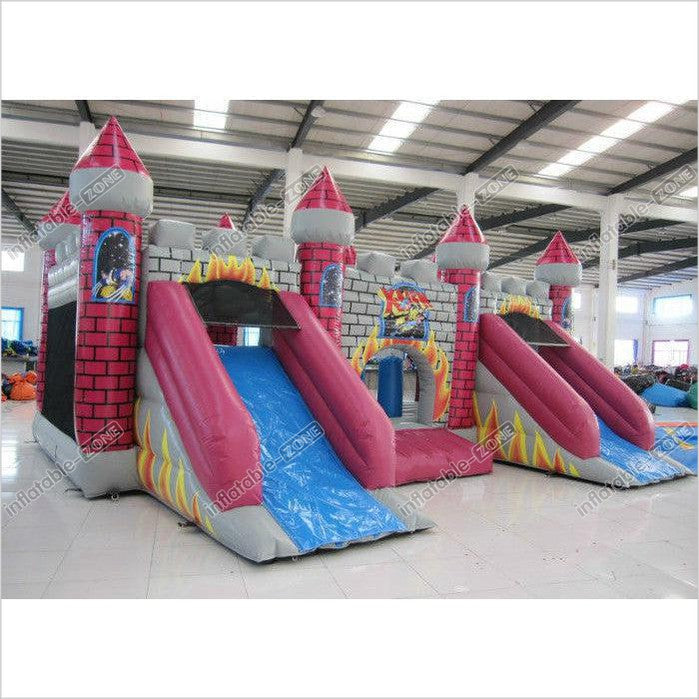 Full Painting Inflatable Castle Bouncy House PVC Material Inflatable Castle Jumping House Middle Size Inflatable Jumping