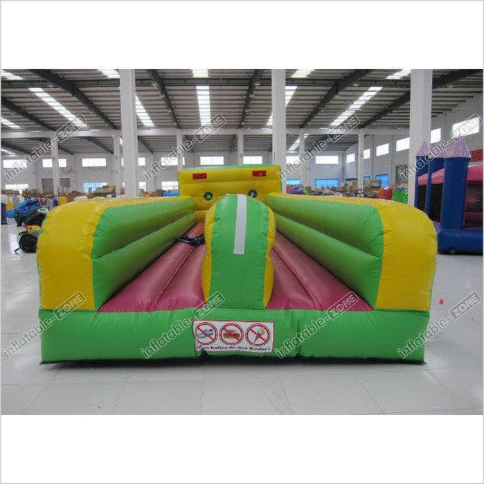High Durability Inflatable Bungee Run , Funny Inflatable Bungee Trampoline
