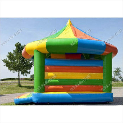 Kindergarten Baby Inflatable Bounce House Fireproof