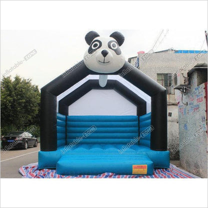 Panda Outdoor Games Inflatable Bounce House 0.55MM Plato PVC Tarpaulins